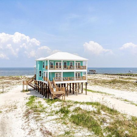 Salty Seahorse - Waterfront! Pet Friendly! Game Room, Pool Table, Beautiful Views - Room For The Whole Family Home Dauphin Island Exterior photo