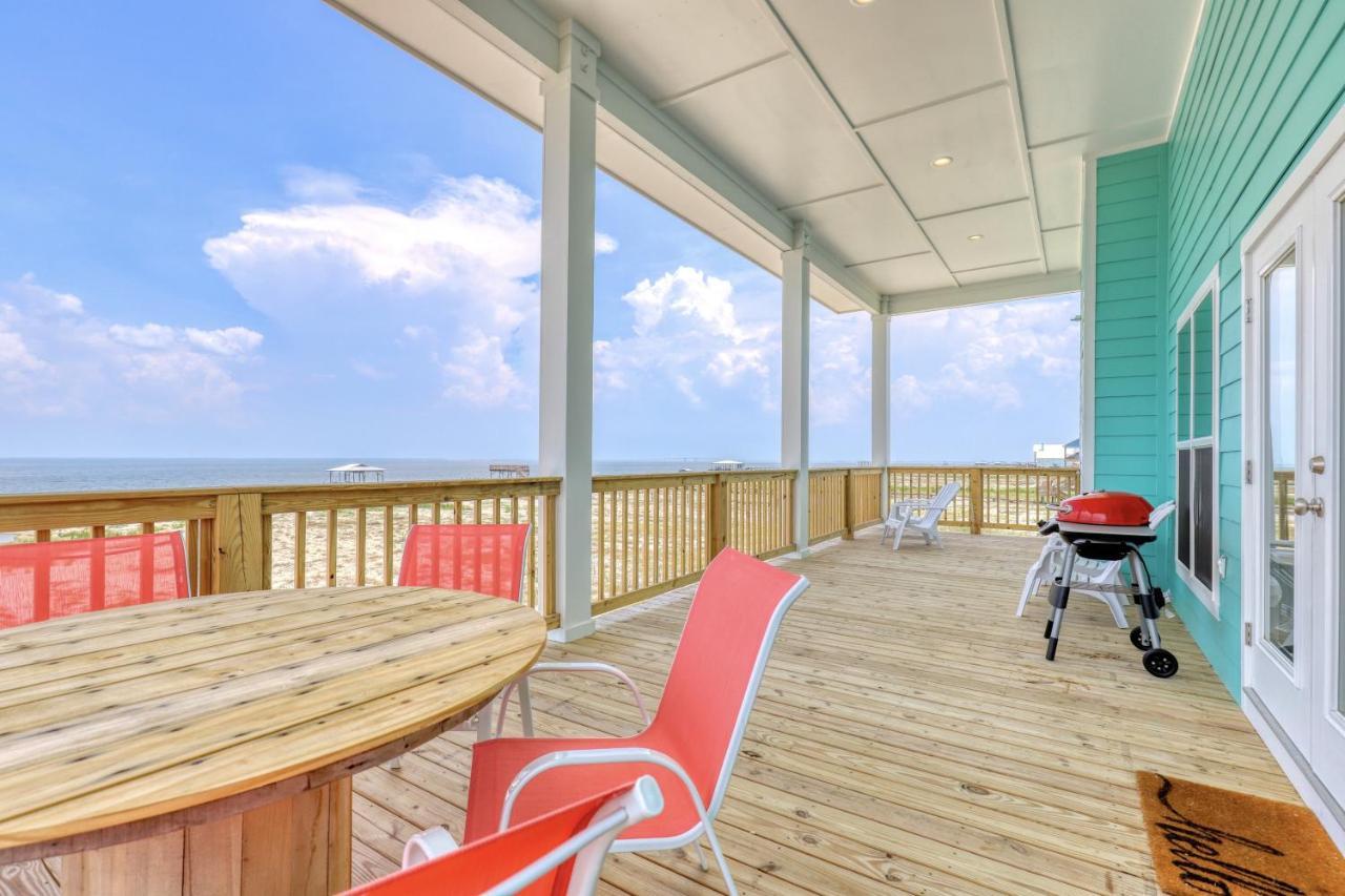 Salty Seahorse - Waterfront! Pet Friendly! Game Room, Pool Table, Beautiful Views - Room For The Whole Family Home Dauphin Island Exterior photo