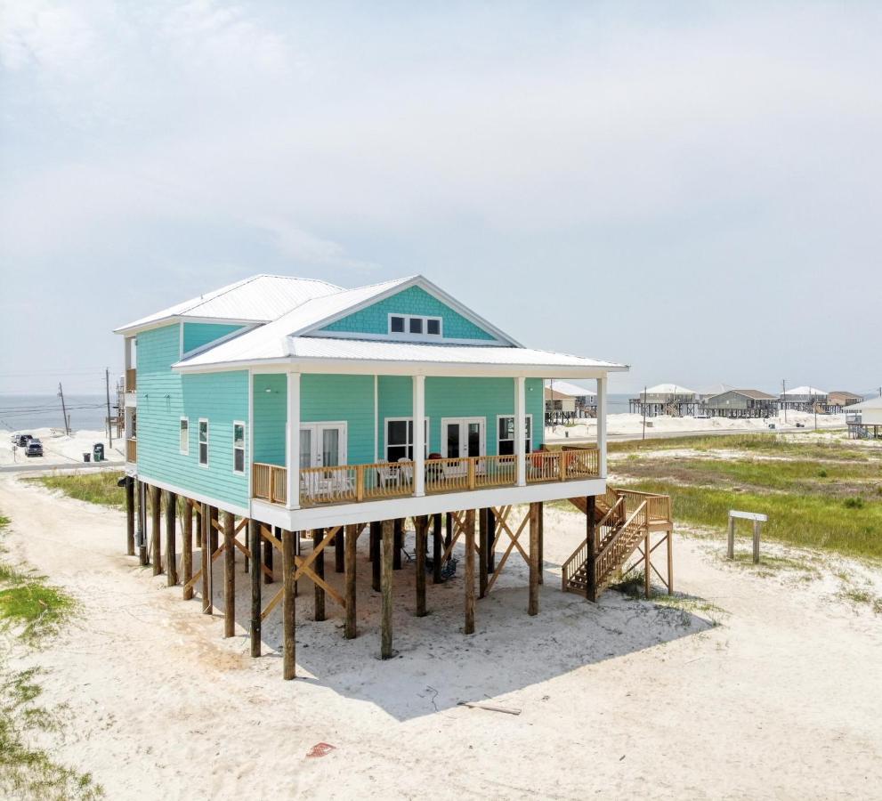 Salty Seahorse - Waterfront! Pet Friendly! Game Room, Pool Table, Beautiful Views - Room For The Whole Family Home Dauphin Island Exterior photo