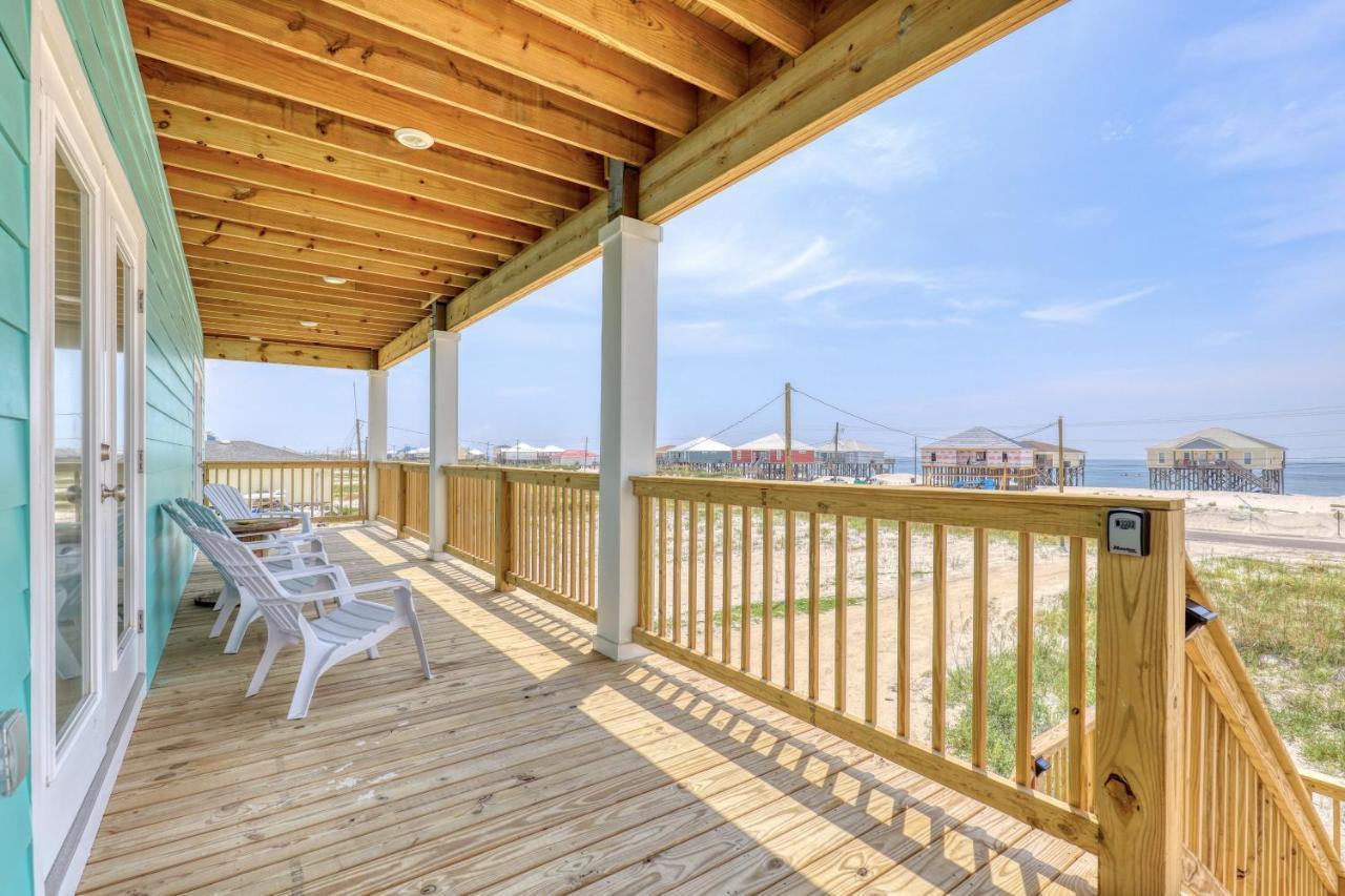 Salty Seahorse - Waterfront! Pet Friendly! Game Room, Pool Table, Beautiful Views - Room For The Whole Family Home Dauphin Island Exterior photo
