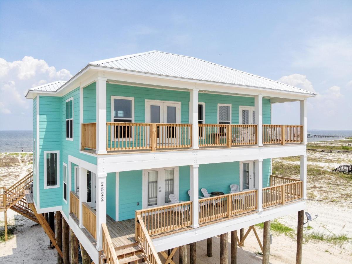 Salty Seahorse - Waterfront! Pet Friendly! Game Room, Pool Table, Beautiful Views - Room For The Whole Family Home Dauphin Island Exterior photo